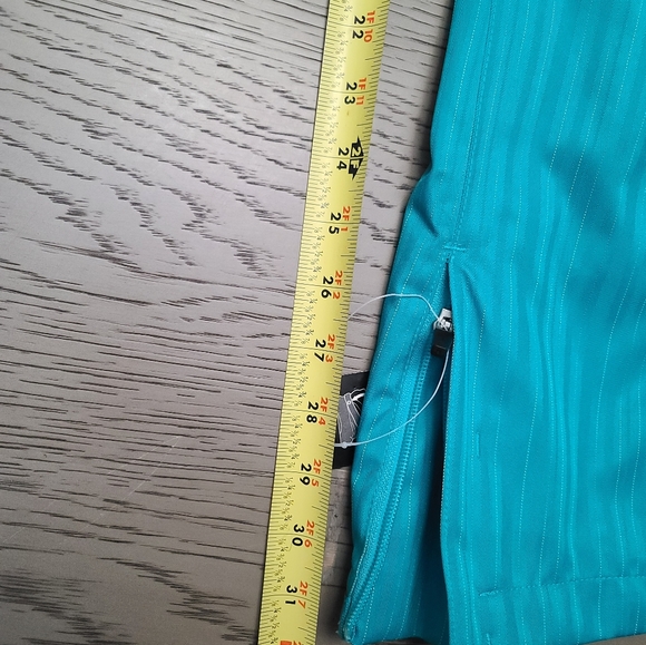 NWT Women's DC Exotex Anzere 10k Series Snowboard Ski Snow Pants Aqua M $200 - Picture 8 of 11